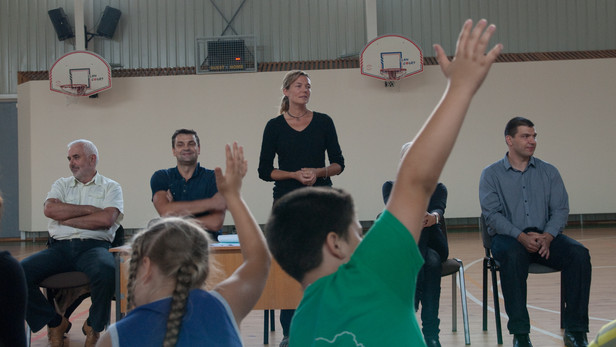 Ikšķiles Igora Miglinieka basketbola skola prezentācija Ikškilē