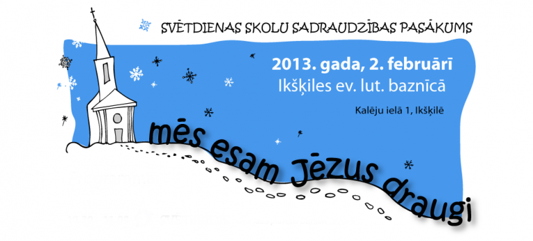 Ikšķilē notiks reģionālais luterāņu Svētdienas skolu salidojums