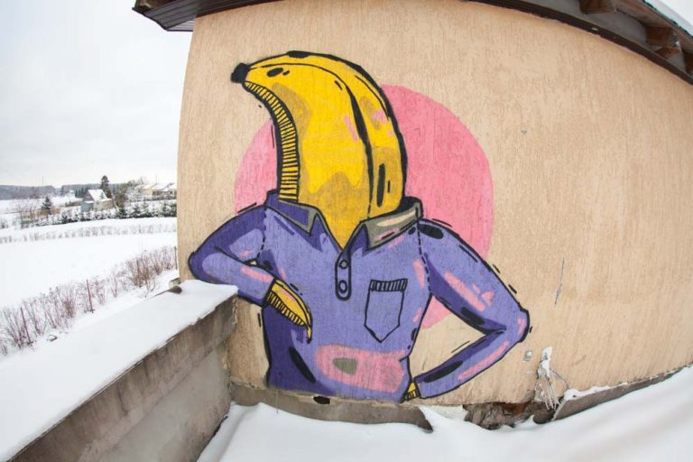 Graffiti Ikšķilē: Talants ir, krāsas ir, rezultātu vērtējiet paši!