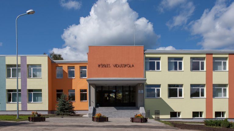 Ikšķiles vidusskola. Foto: Ikskile.tv