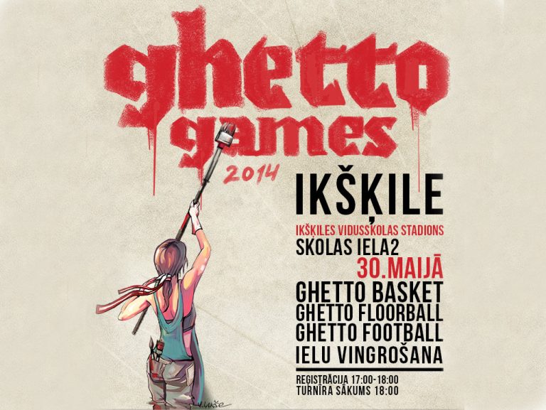"Ghetto Games" 30.maijā Ikšķilē