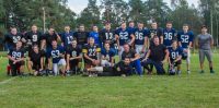 Spēle starp Riga Lions un Igaunijas komandu Tartu Titans un Tallin Storm apvienoto komandu. Foto: Agris Krusts