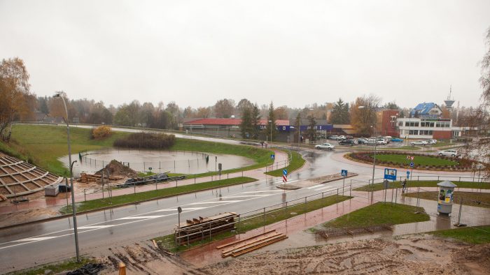 Skats no Rīga-Daugavpils autoceļa