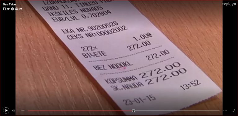 Izmaksas par vienas personas priekšnesumu 40 minūšu garumā.