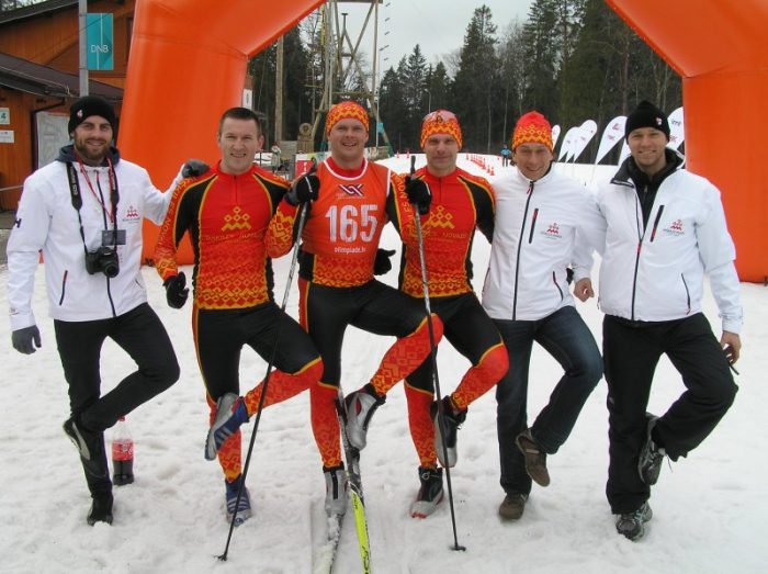Ikšķiles komanda Latvijas III Ziemas Olimpiade. Foto: ikskile.lv