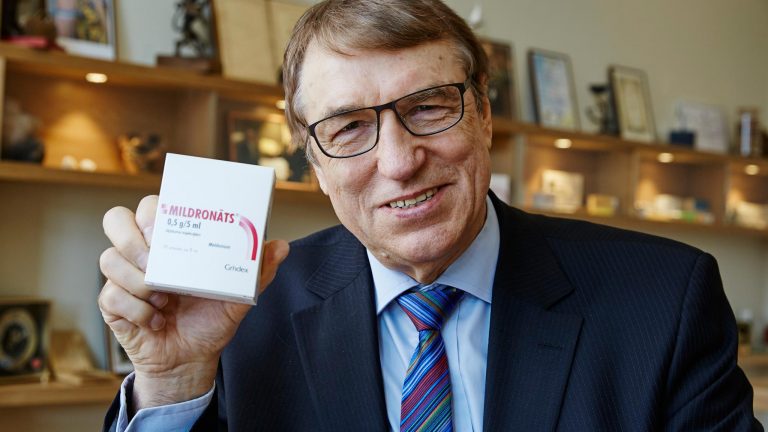 Ivars Kalviņš ar "Midronātu", “Eiropas izgudrotāju balva 2015″ finālists, kategorijā “Mūža ieguldījums”. Foto: Publicitātes foto.