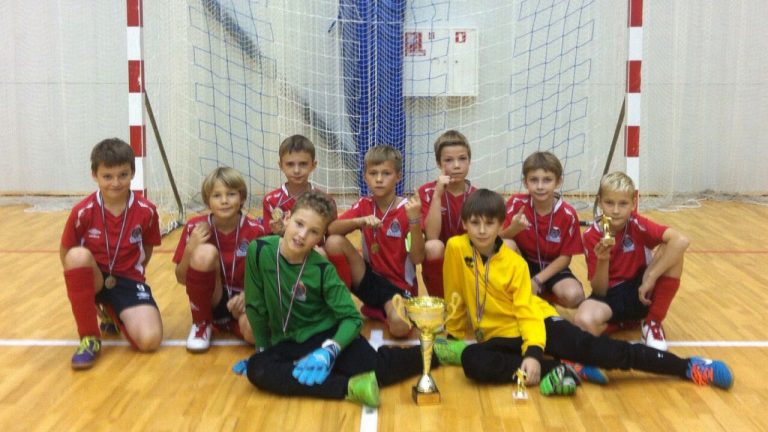 Aizkraukles Kauss 2015, Ikšķiliešiem no FK Ikšķile U-10. Foto: FK IKŠĶILE