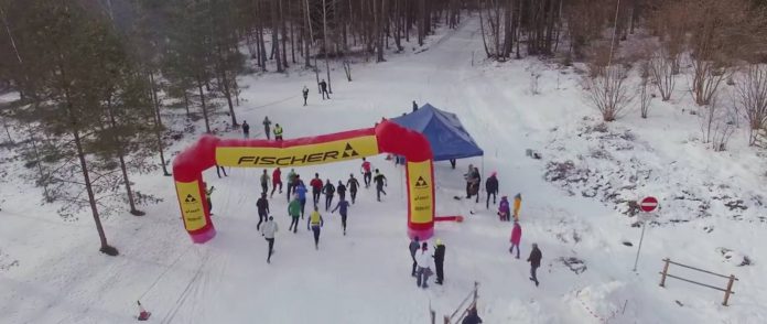 Latvijas čempionāts ziemas triatlonā, Ikšķile, 2016.gada 28.februāris Attēls: COLORTIME video ekrānšāviņš