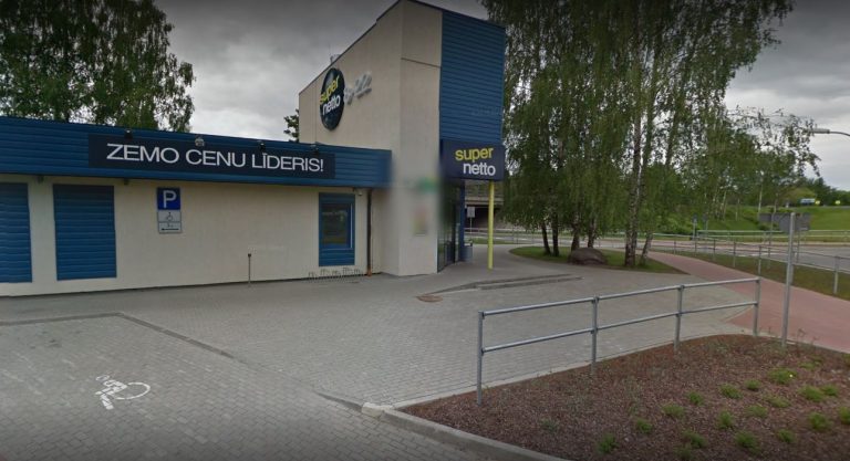Supper netto, Ikšķile. Foto: Google street view