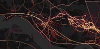 Visas sportiskas aktivitātes Ekrāršāviņš Strava Heat map Ikšķile 1