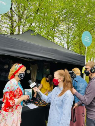 Multimaksla pop up tirdzins Radio1 interve Ievu Akurateri