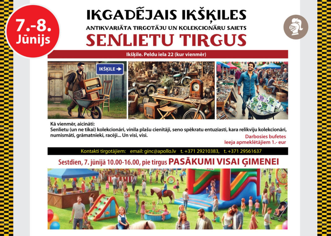 Senlietu tirgus 2025 7-8.jūnijs