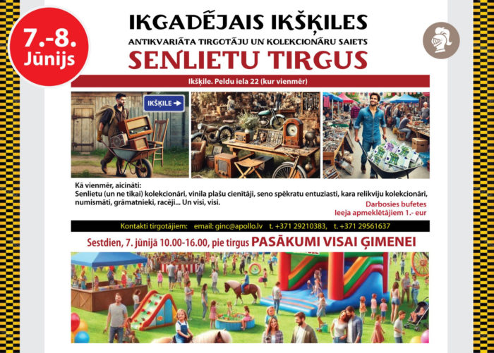 Senlietu tirgus 2025 7-8.jūnijs